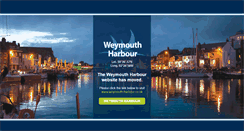 Desktop Screenshot of harbour.weymouth.gov.uk